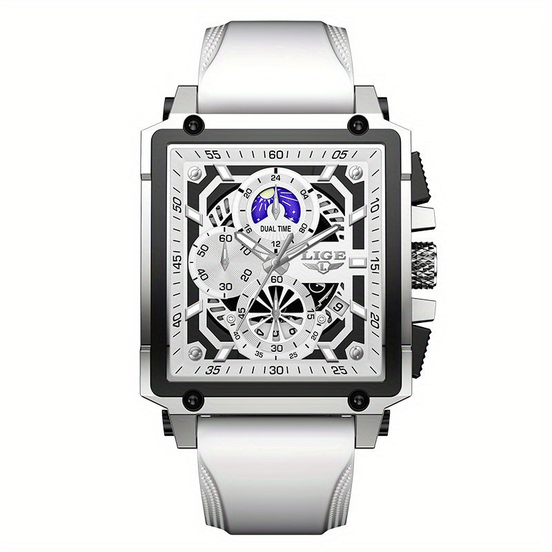 LIGE Men’s Sport Chronograph Watch