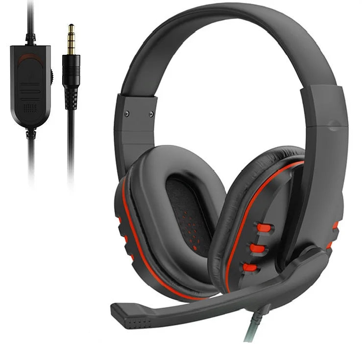 Wired Gaming Headphones with Mic & Active Noise Cancellation