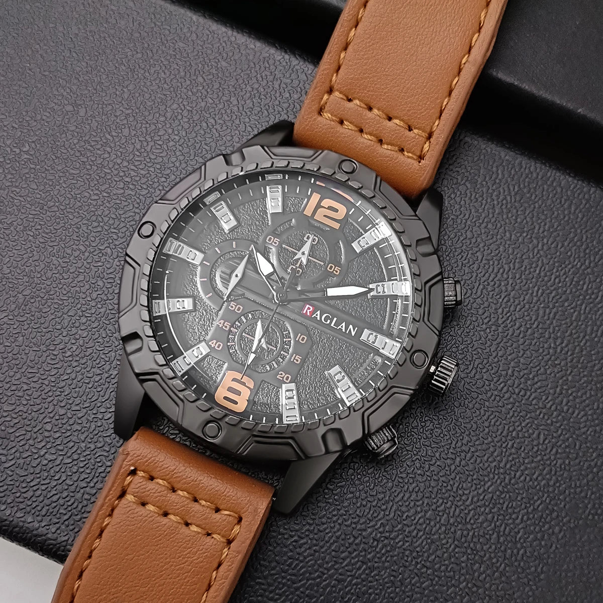 Wal-Joy WJ079 Leather Quartz Watch