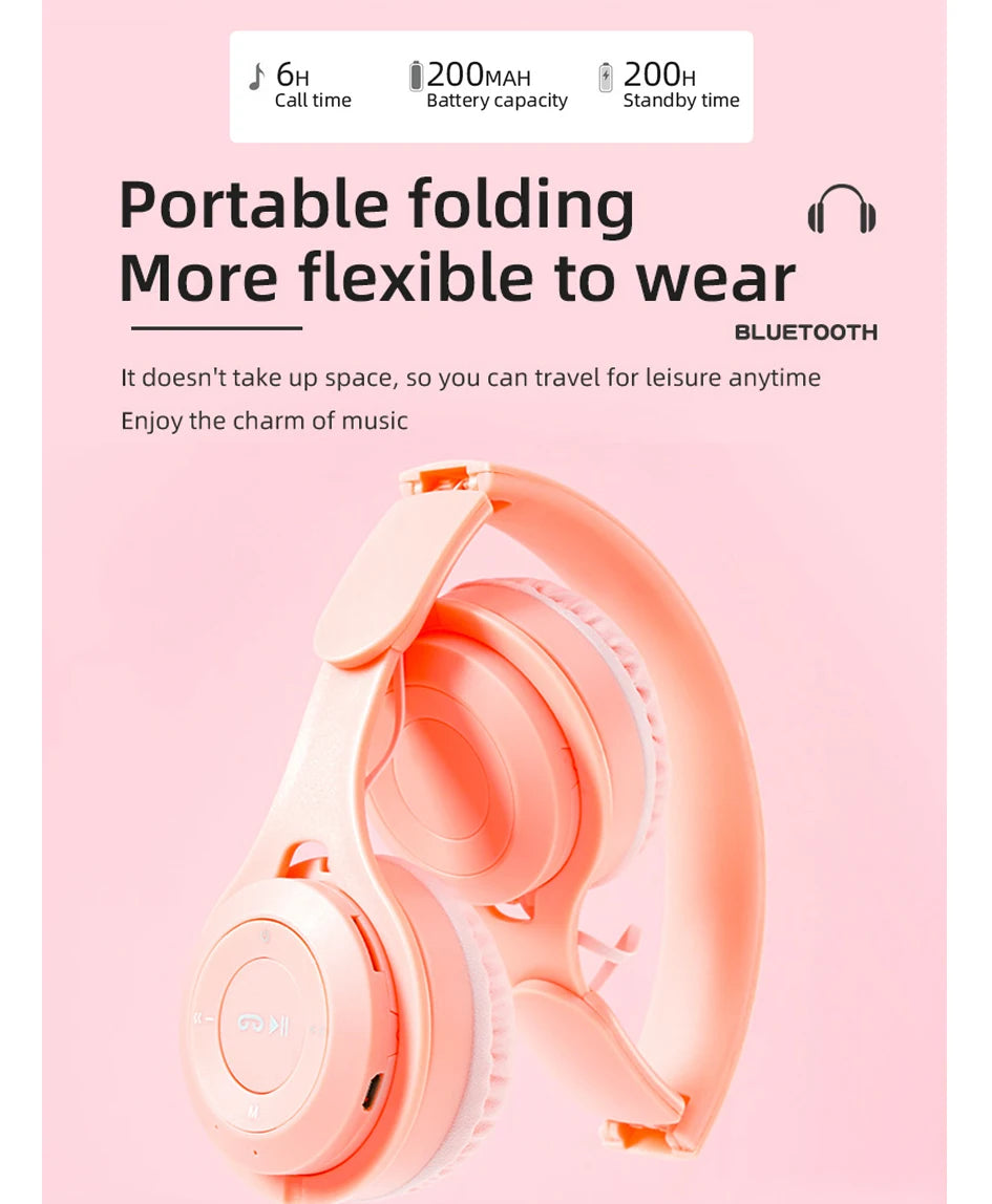 Ucasevew Wireless Bluetooth In-Ear Headphones with Active Noise Cancellation & Volume Control