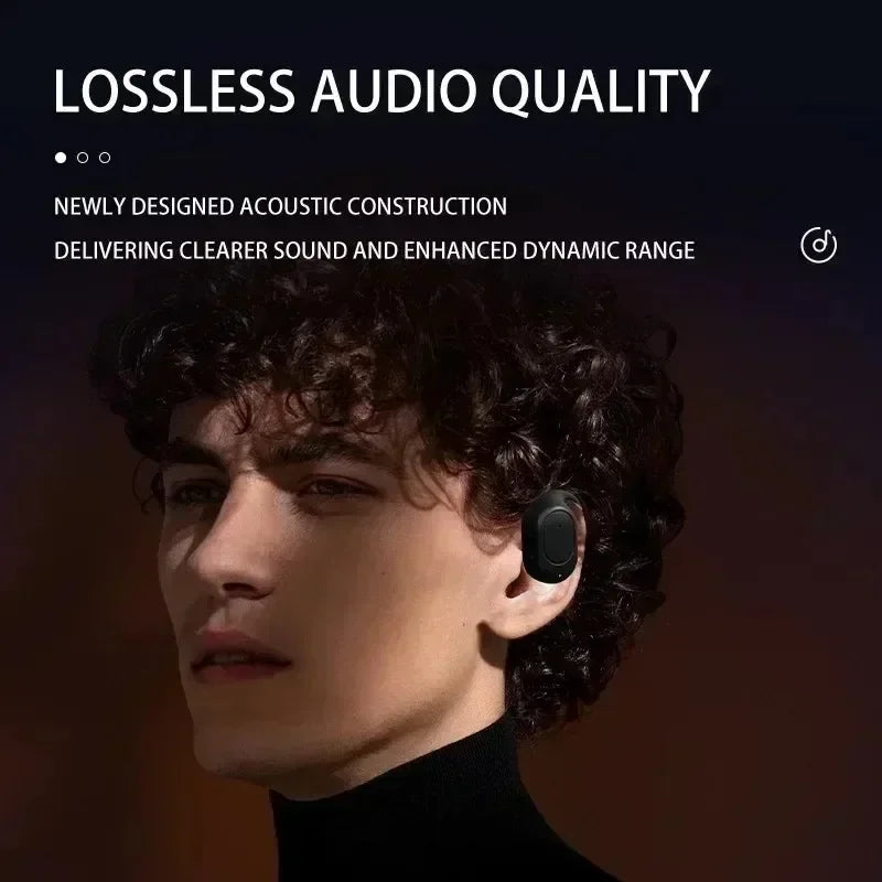 EOENKK Wireless Bluetooth In-Ear Headphones with Mic – Lightweight, With Volume Control
