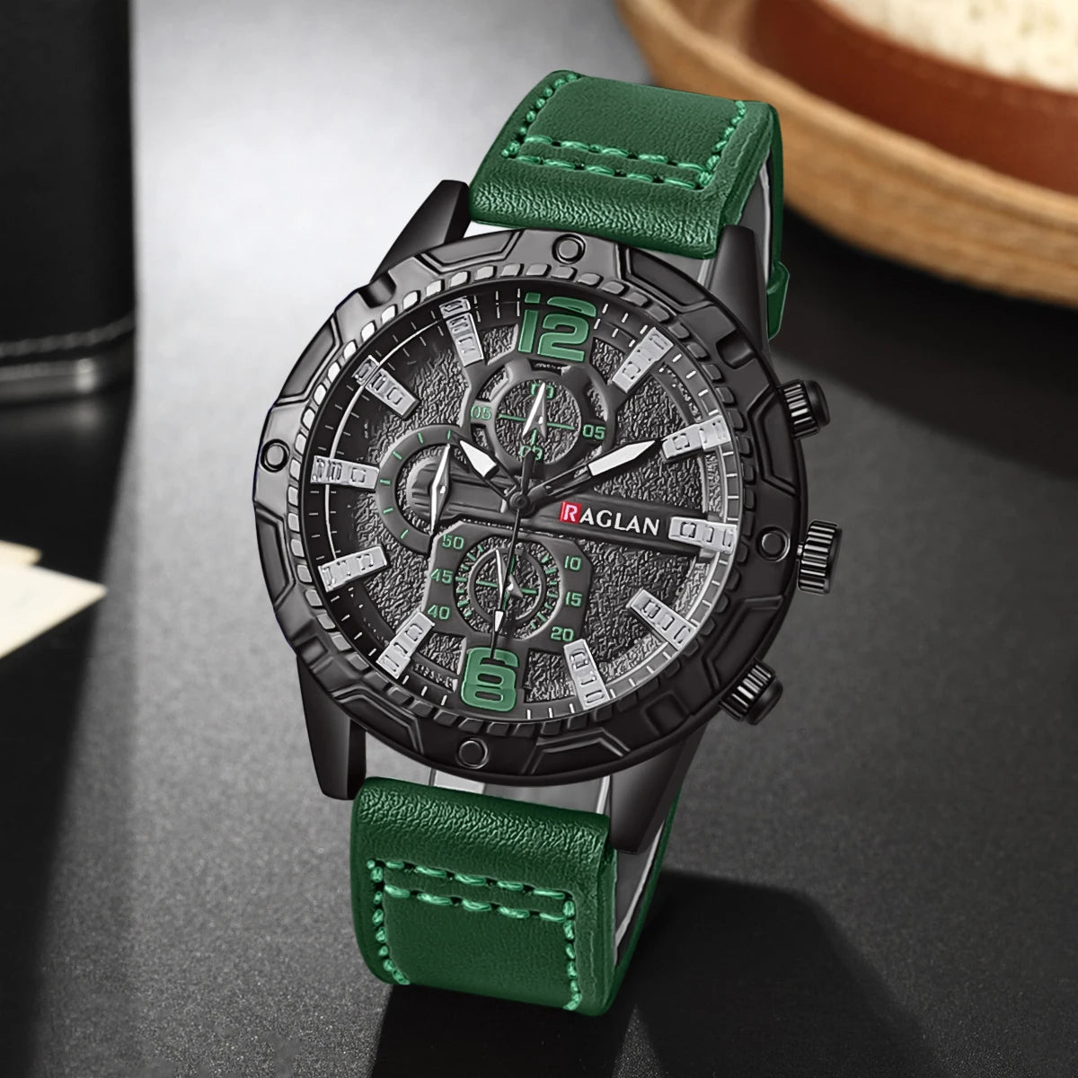 Wal-Joy WJ079 Leather Quartz Watch