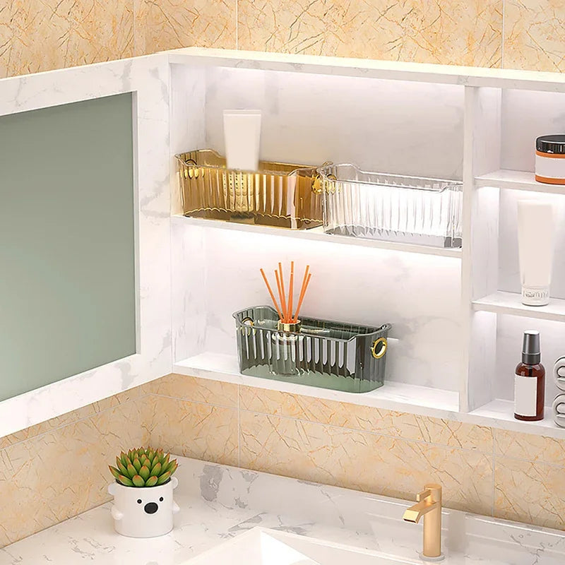 Dust-proof Desktop Makeup Organizer