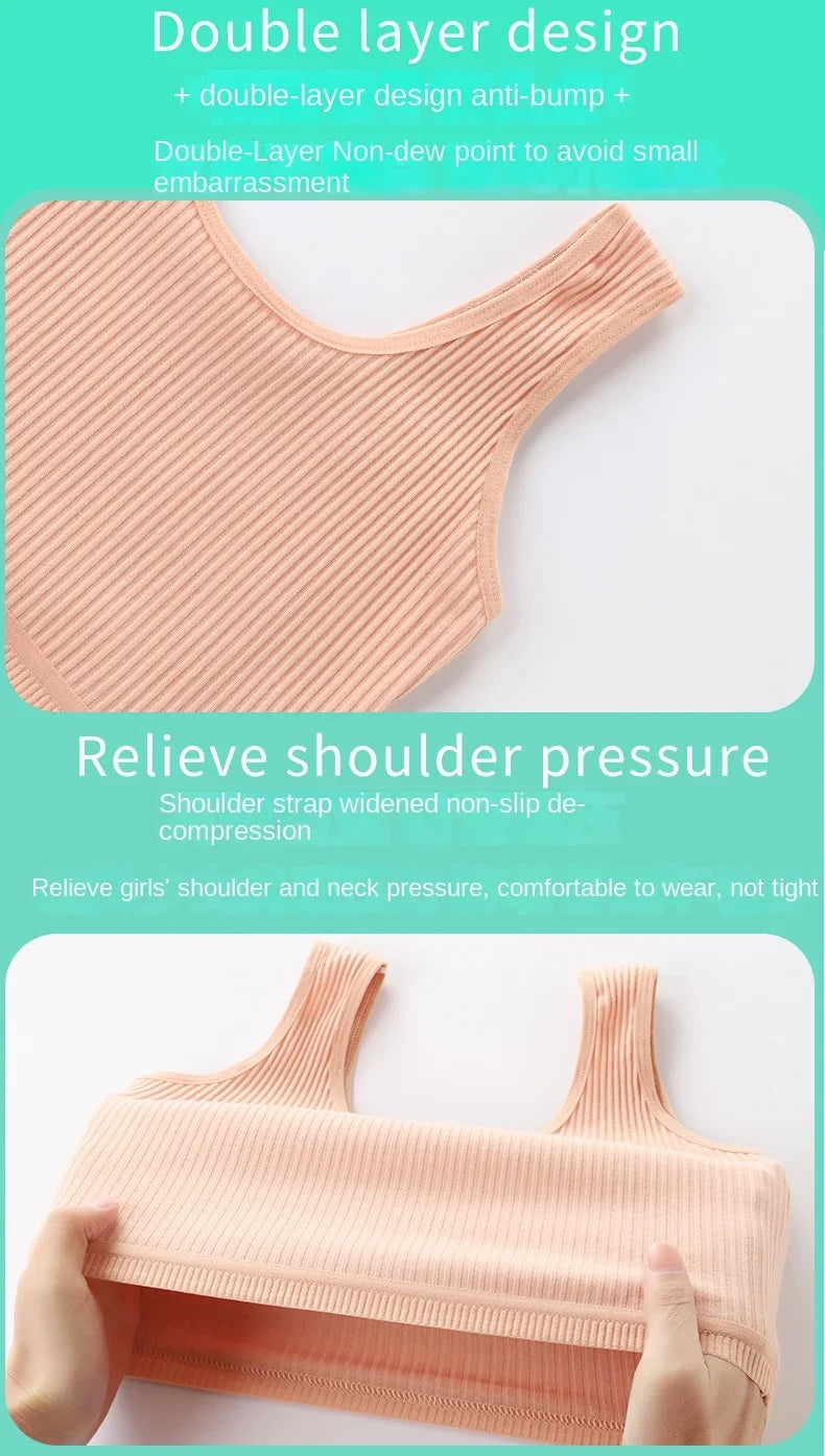 Soft Cotton Training Bras for Girls