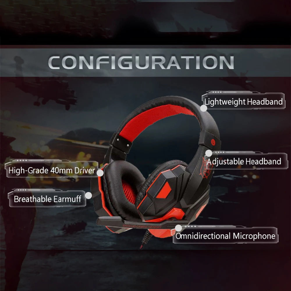 Fomscvka Ows Ear Hook Wired Headphones