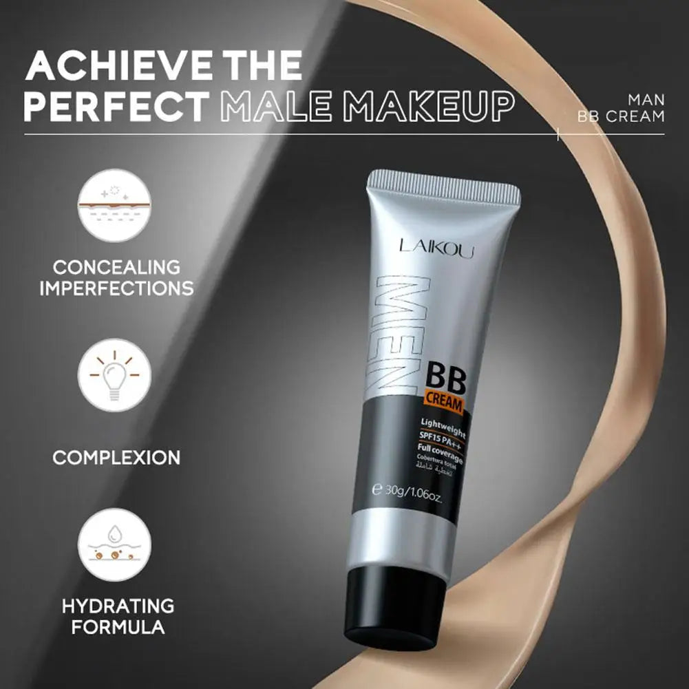 Men’s Full Coverage Waterproof BB Cream