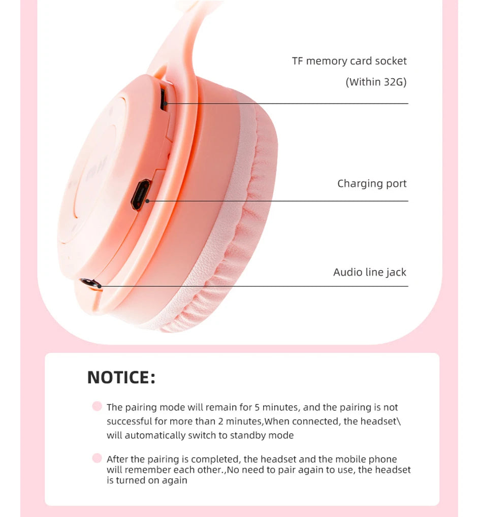 Ucasevew Wireless Bluetooth In-Ear Headphones with Active Noise Cancellation & Volume Control