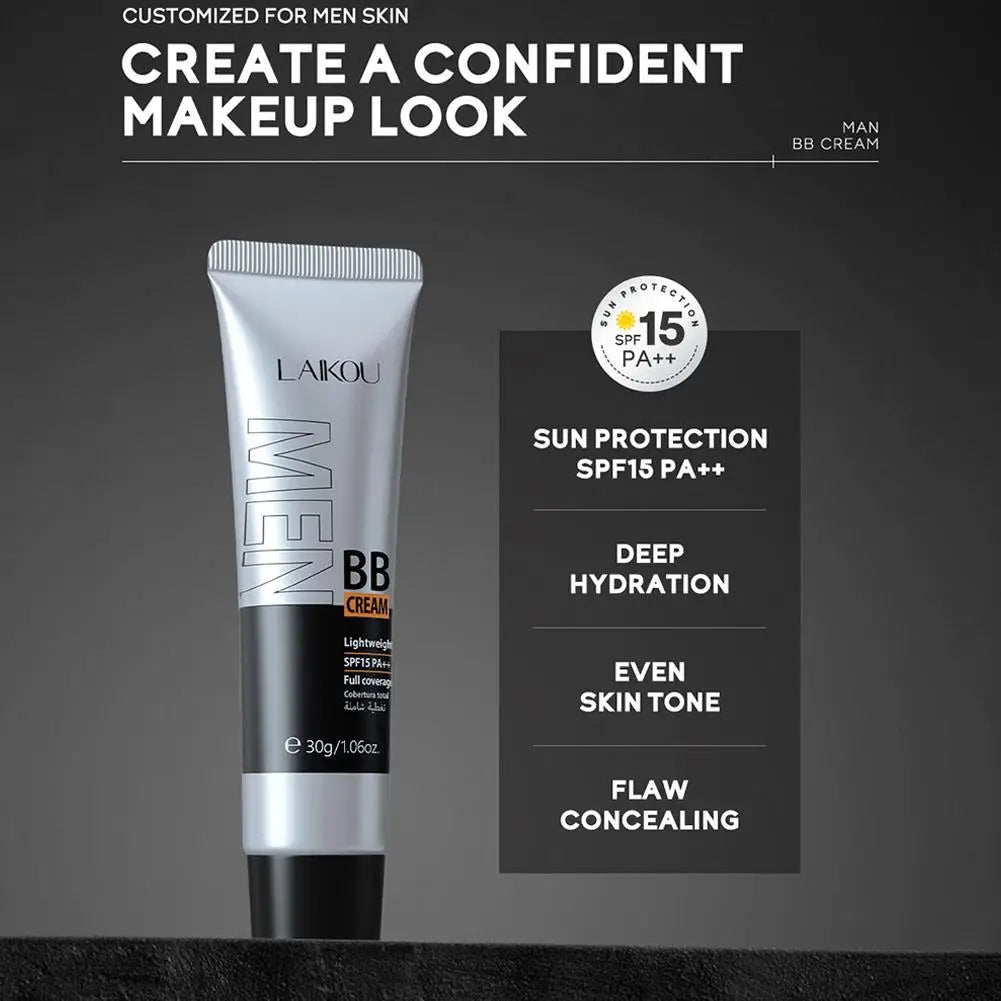 Men’s Full Coverage Waterproof BB Cream