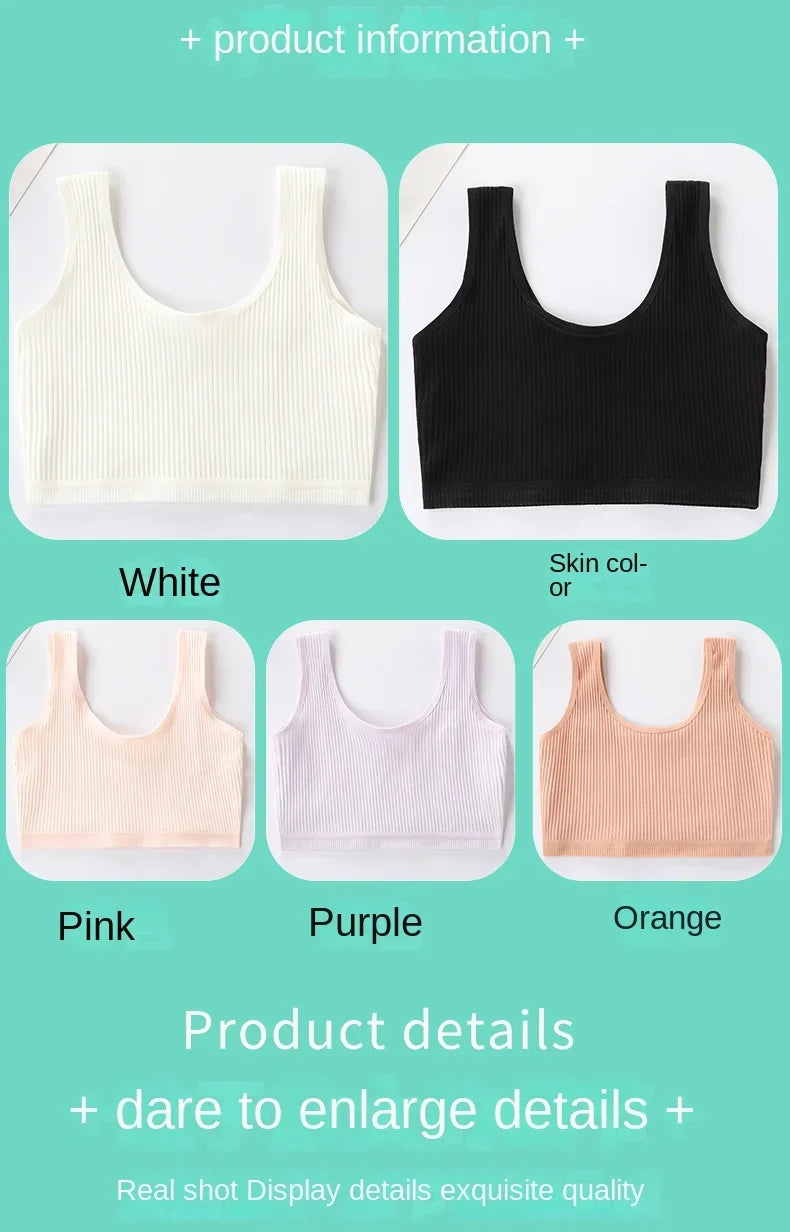 Soft Cotton Training Bras for Girls