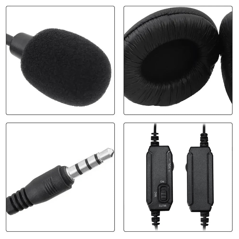 occkic Wired In-Ear Headphones with Active Noise Cancellation & Microphone