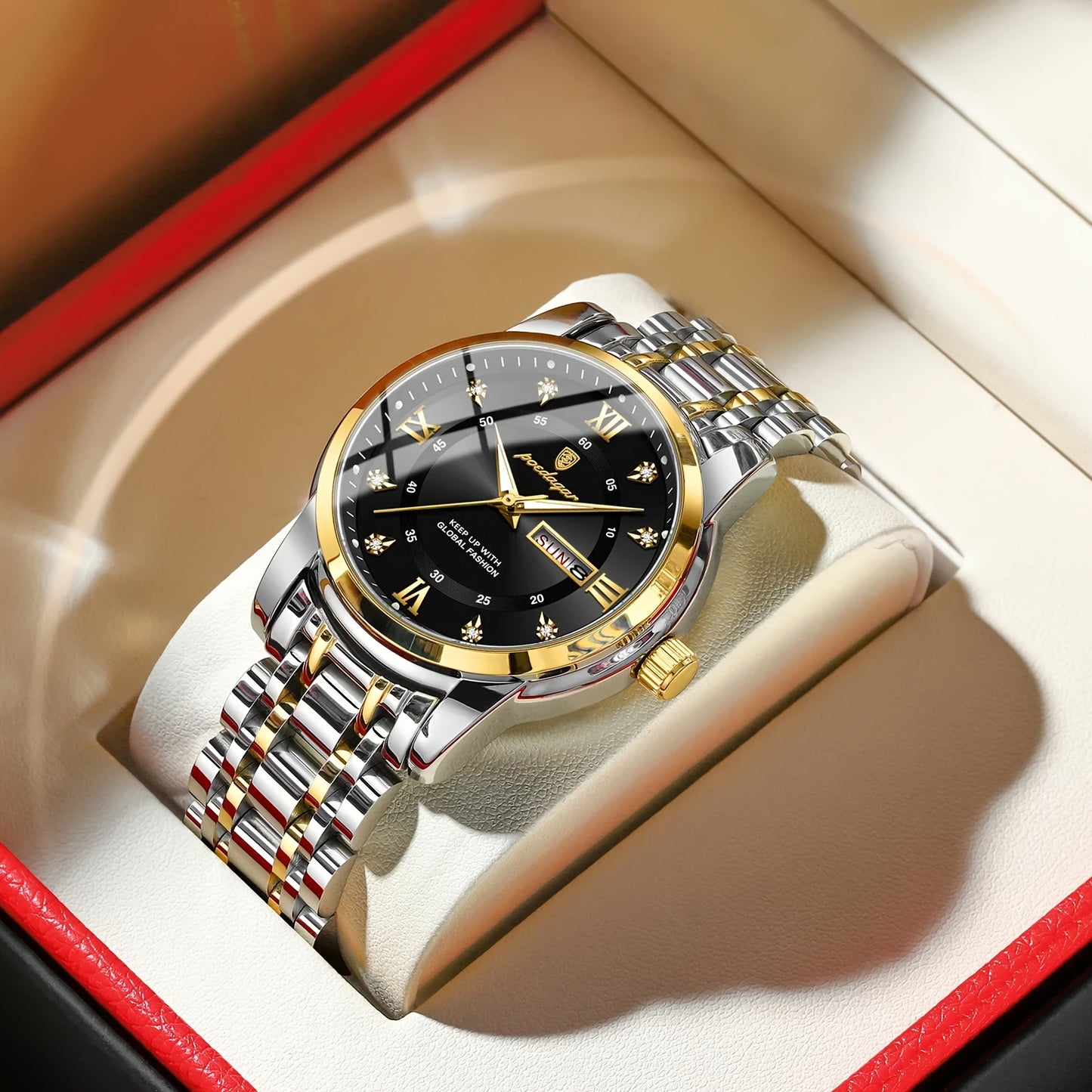 POEDAGAR Luxury  Quartz Watch