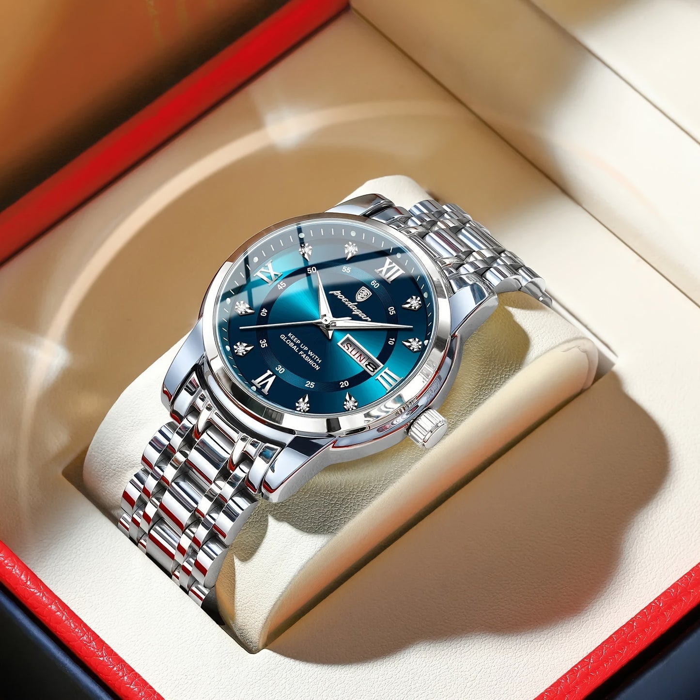 POEDAGAR Luxury  Quartz Watch