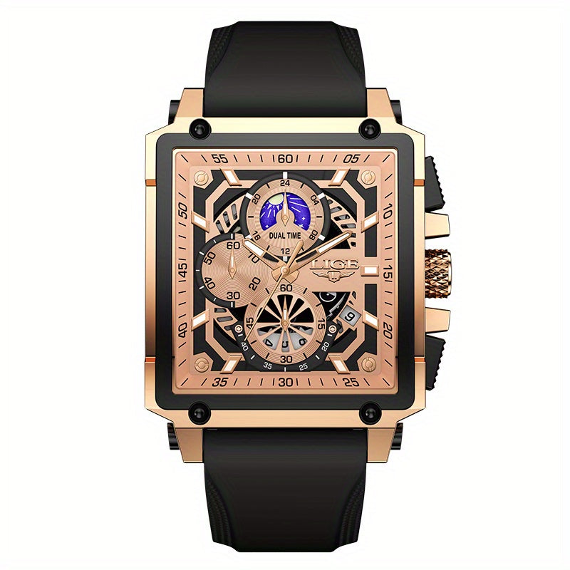 LIGE Men’s Sport Chronograph Watch