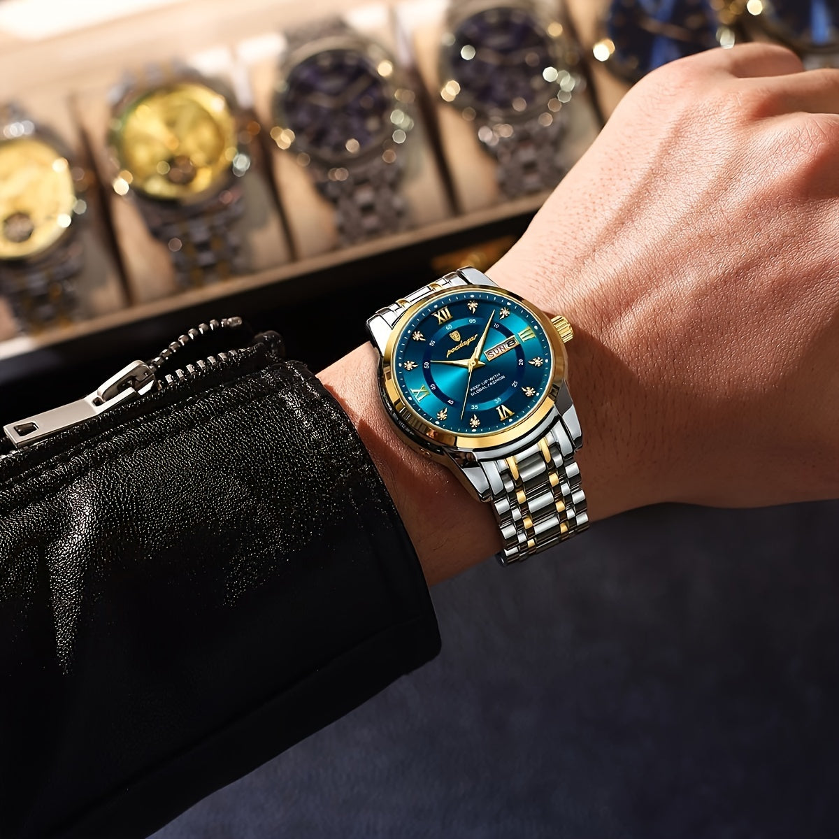 POEDAGAR Luxury  Quartz Watch