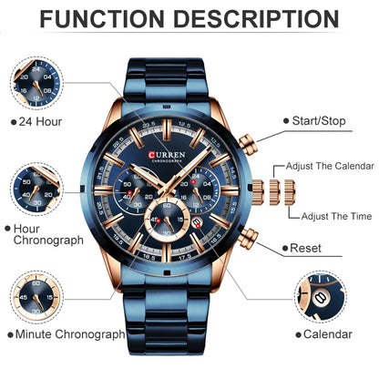 Curren Chronograph Watch