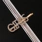 Fashion Rhinestone Letter Hair Clips