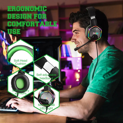 EKSA E1000 Wired Gaming Headset