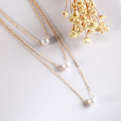 Elegant Korean Pearl Choker