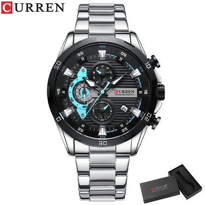 Curren Fashion Round  Watch