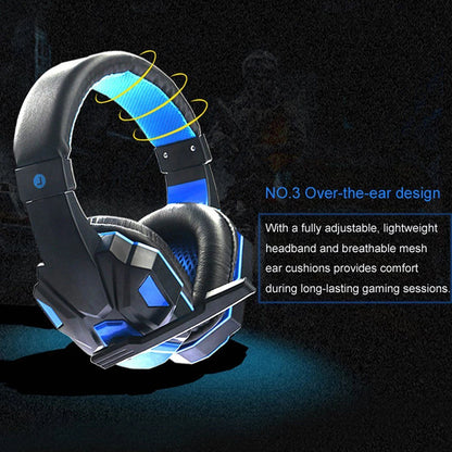 CUGUU Wired Gaming Headphones with Microphone