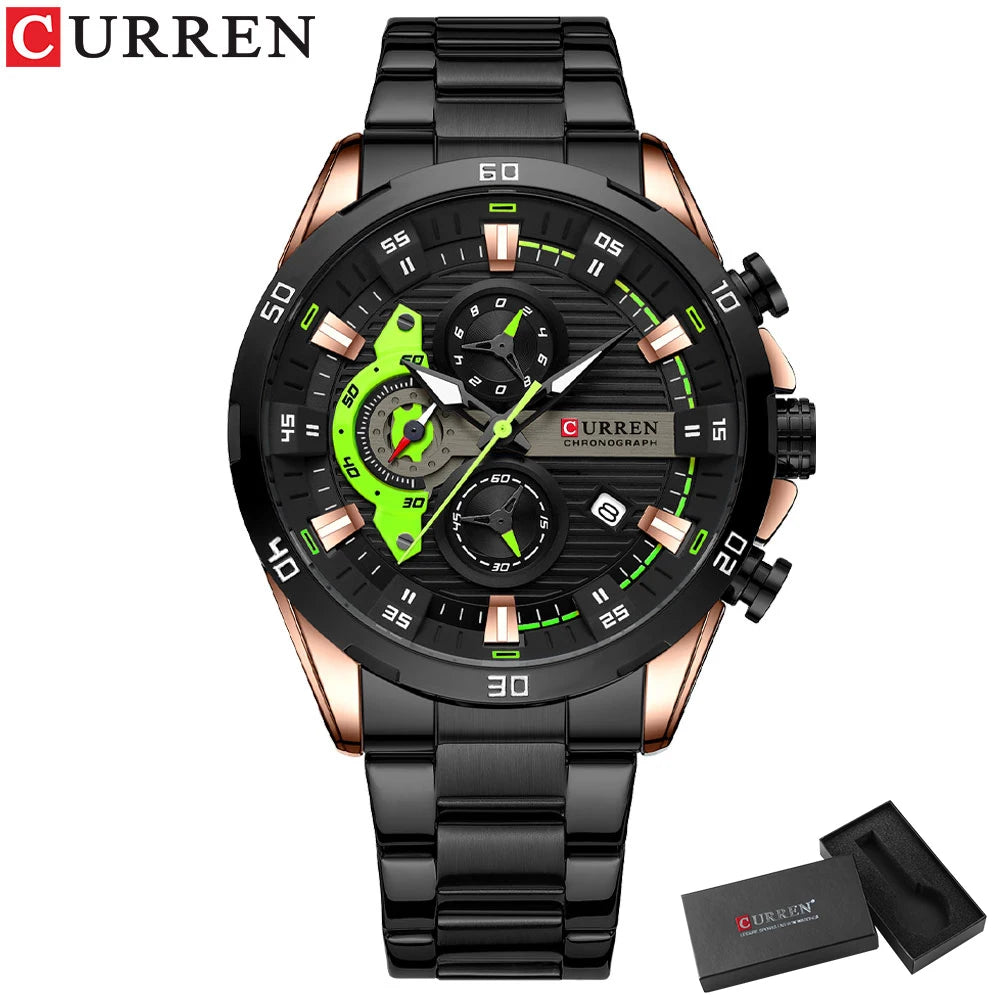 Curren Fashion Round  Watch
