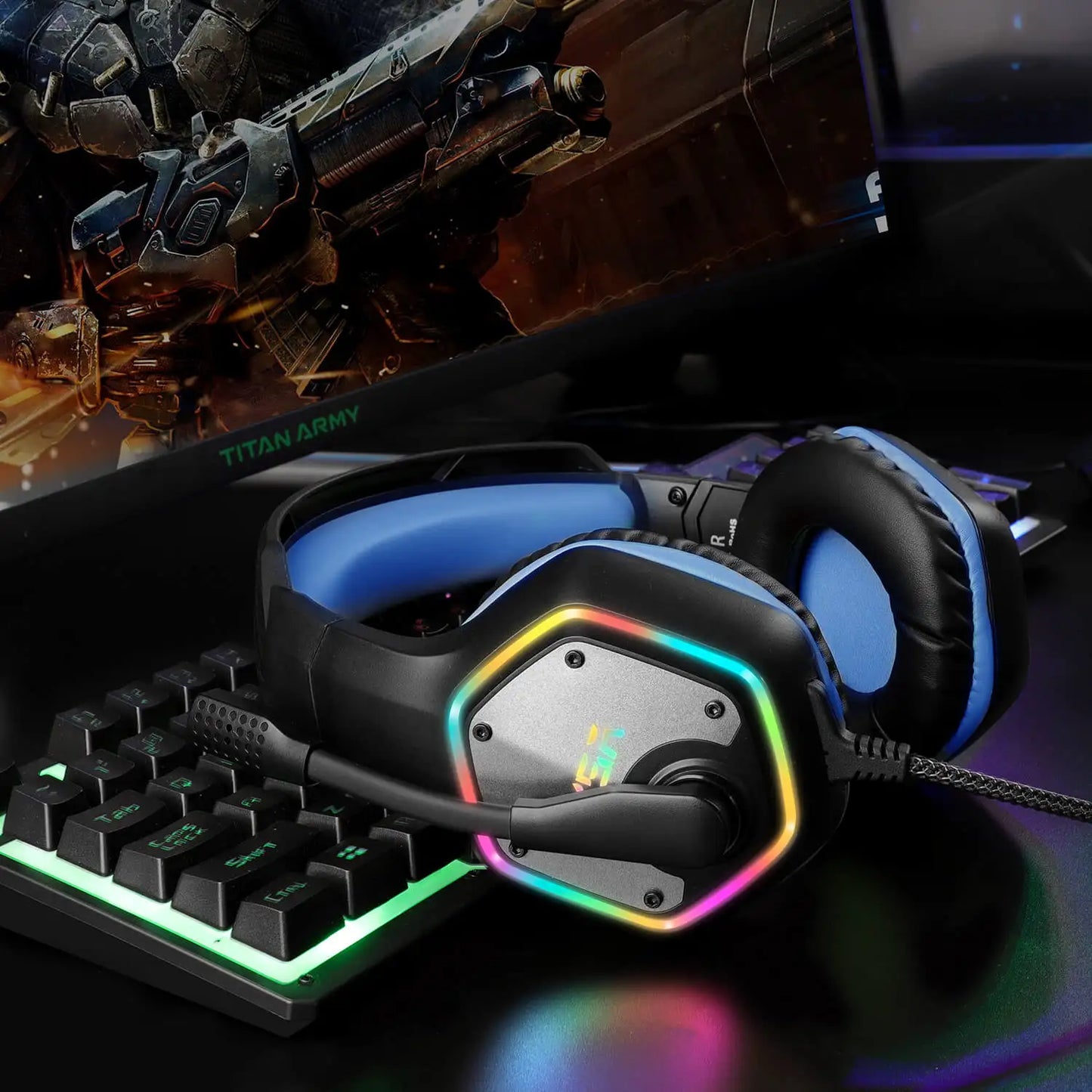 EKSA E1000 Wired Gaming Headset