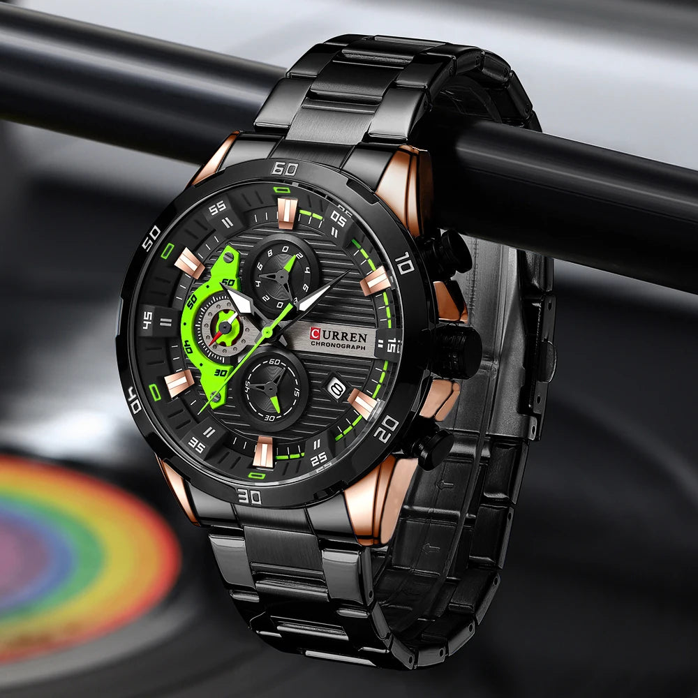 Curren Fashion Round  Watch