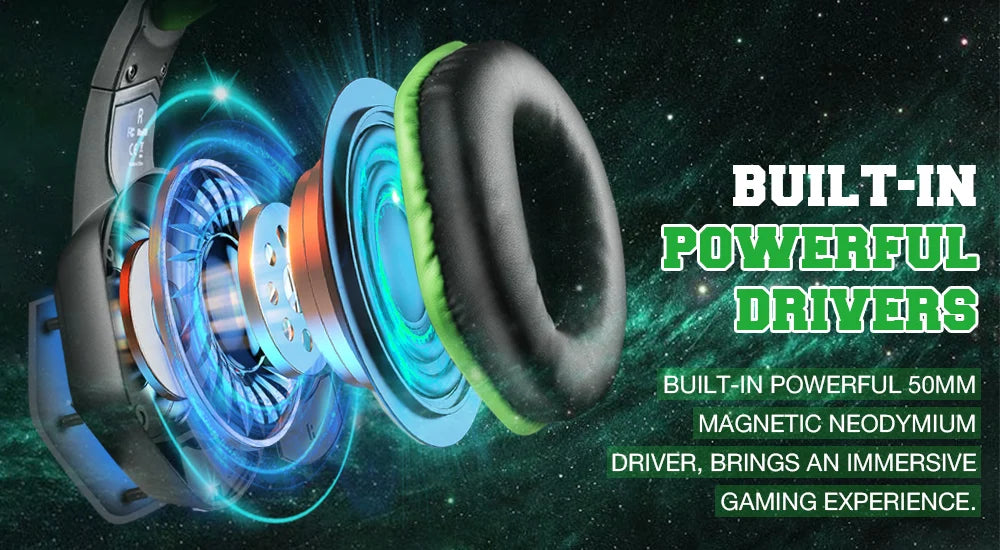 EKSA E1000 Wired Gaming Headset