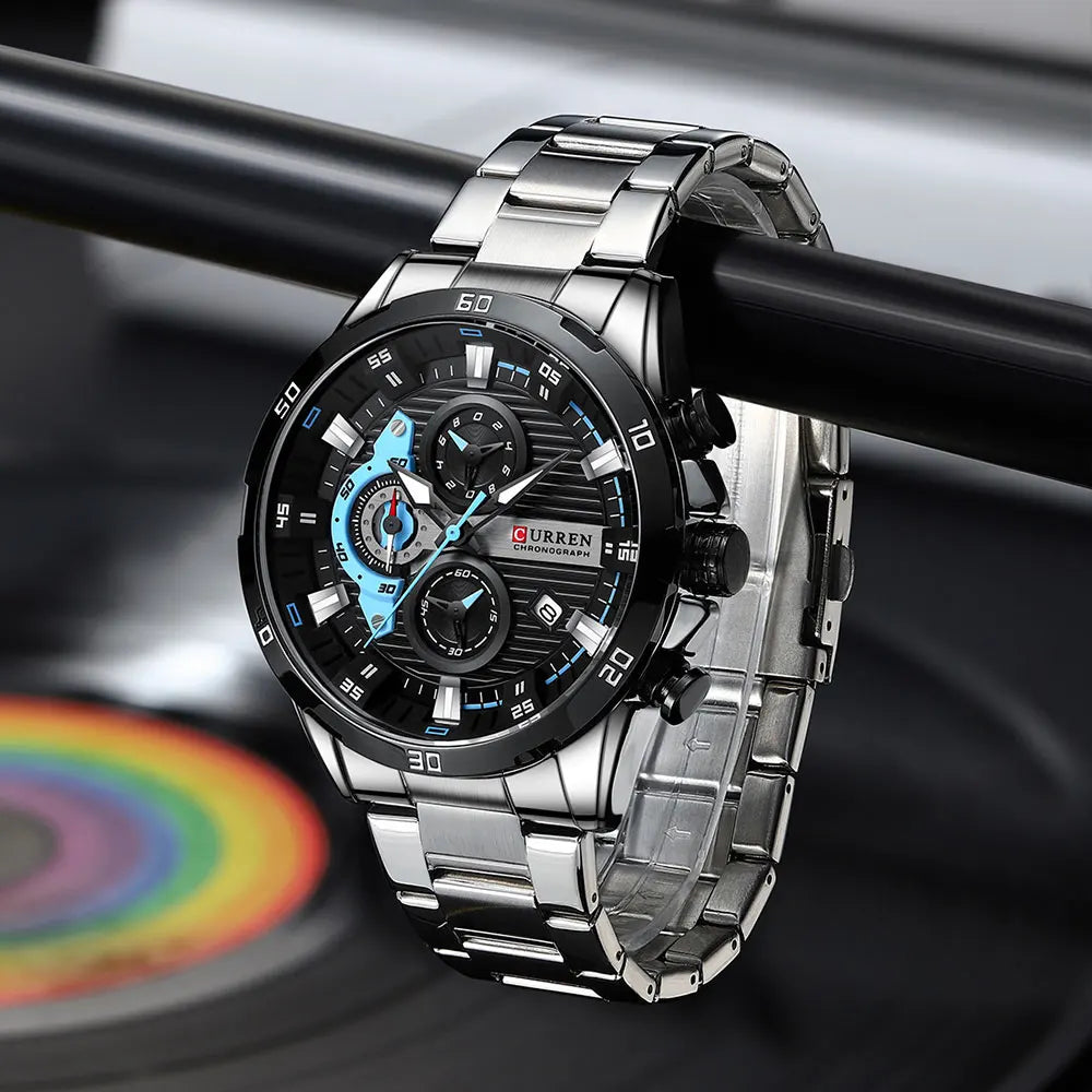 Curren Fashion Round  Watch