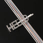 Fashion Rhinestone Letter Hair Clips
