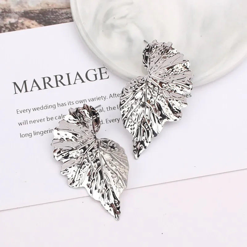 Vintage Flower Drop Earrings