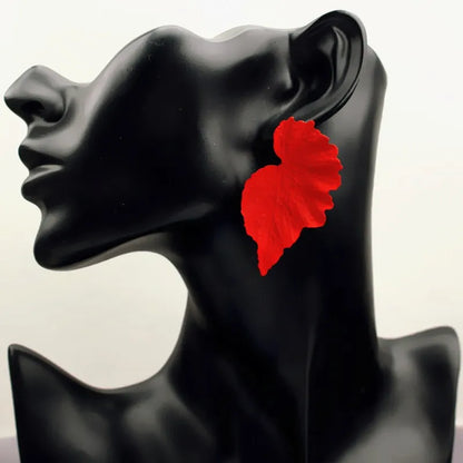 Vintage Flower Drop Earrings