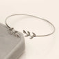 Fashion Leaf Open Cuff Bracelet