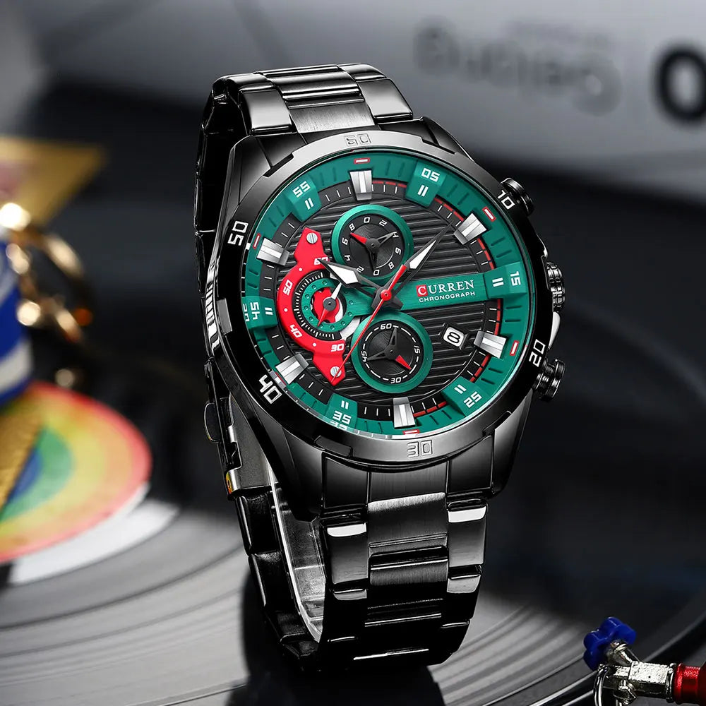 Curren Fashion Round  Watch