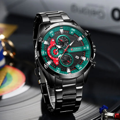 Curren Fashion Round  Watch
