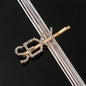 Fashion Rhinestone Letter Hair Clips