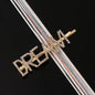 Fashion Rhinestone Letter Hair Clips