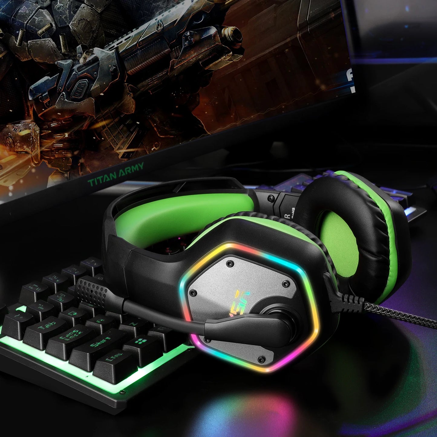 EKSA E1000 Wired Gaming Headset