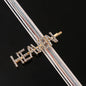 Fashion Rhinestone Letter Hair Clips