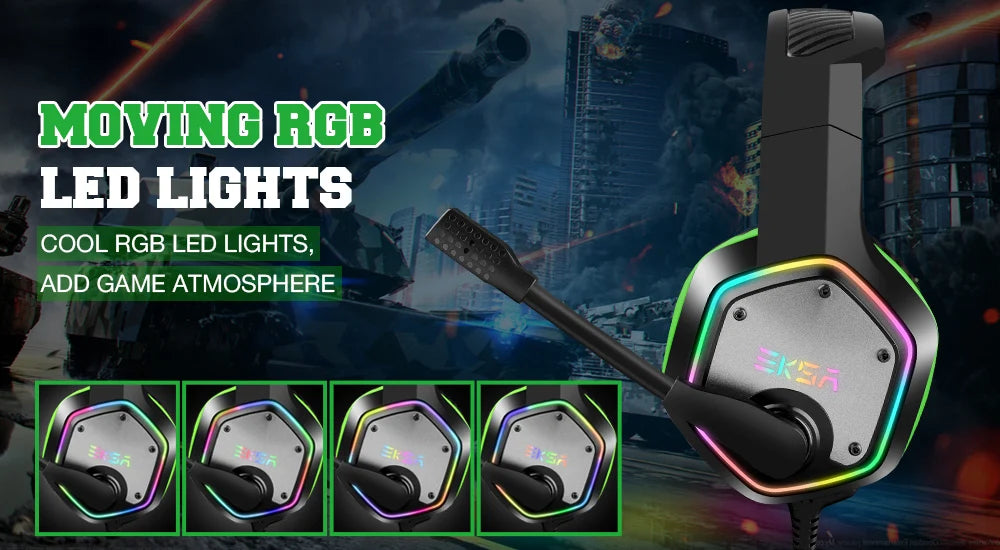 EKSA E1000 Wired Gaming Headset