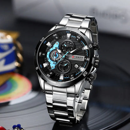 Curren Fashion Round  Watch