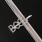 Fashion Rhinestone Letter Hair Clips
