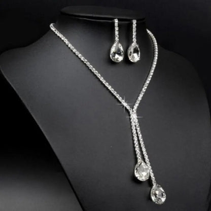 Luxury Crystal Bridal Jewelry Set