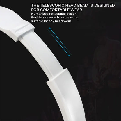 Wired Over-Ear Headphones with Microphone