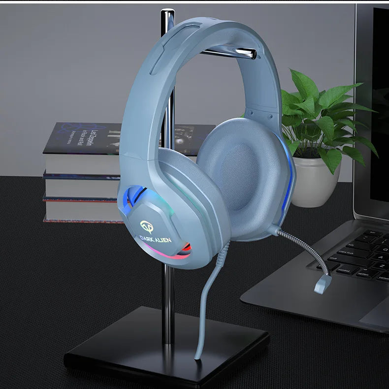 EOENKK Wired USB Gaming Headphones
