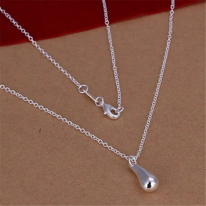 Elegant Silver Plated Jewelry Set
