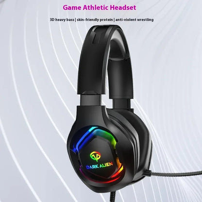 EOENKK Wired USB Gaming Headphones
