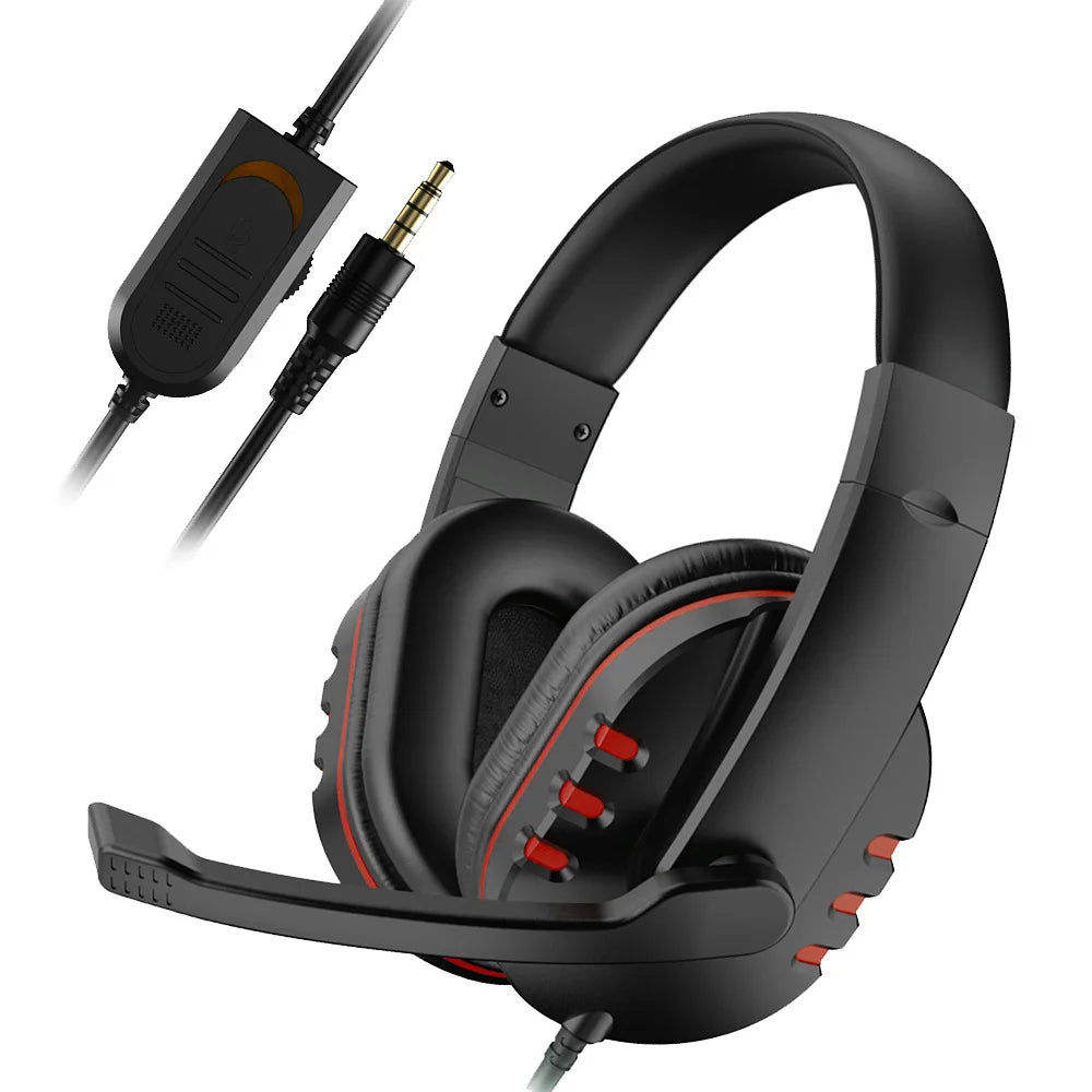Wired Gaming Headphones with Mic & Active Noise Cancellation