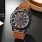 Wal-Joy WJ079 Leather Quartz Watch