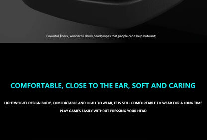 EOENKK Wired USB Gaming Headphones